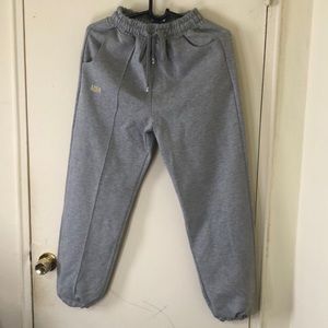 Ader Error logo-print sweatpants